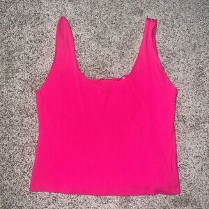 Elie Tahari Vibrant Pink Tank